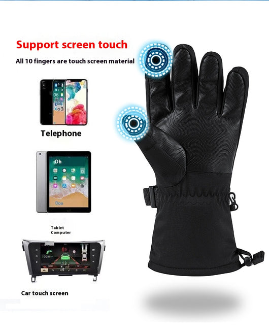 Guantes Térmicos Impermeables con Calefacción Eléctrica para Motos y Deportes Extremos - Image 18
