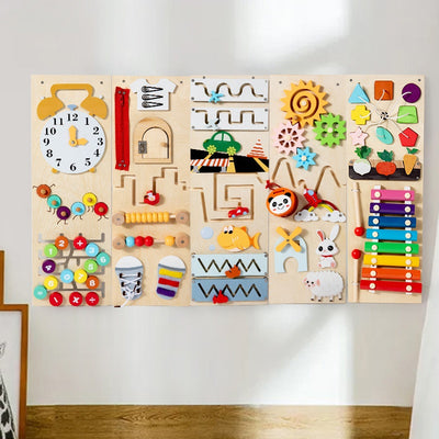 Tablero Interactivo de Pared para Aprendizaje Temprano - Juego Educativo Multifuncional - Image 6