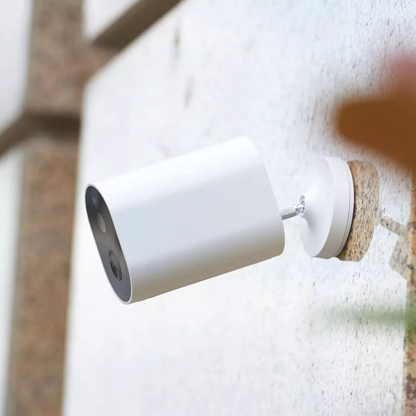 Cámara Inteligente con Batería, Instalación Inalámbrica y Intercomunicador por Voz