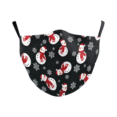 Black dust mask with a whimsical print featuring white unicorns, colorful donuts, yellow stars, and rainbows. - Image 9