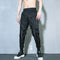 Pantalones Holgados de Algodón con Múltiples Bolsillos