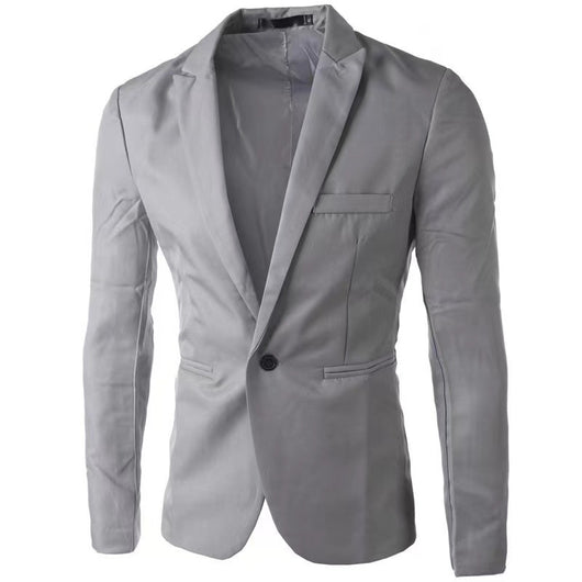 Saco Casual de Botón Simple para Hombre - Corte Moderno - Image 7