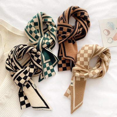 Bufanda Tejida de Diseño Exclusivo y Textura Refinada