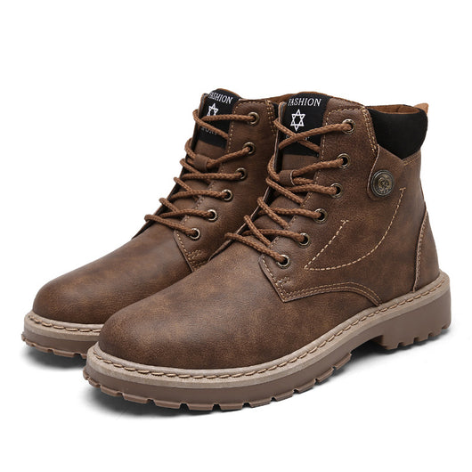 Botas Martin Altas Estilo Británico - Zapatos de Trabajo y Casual Premium - Image 11