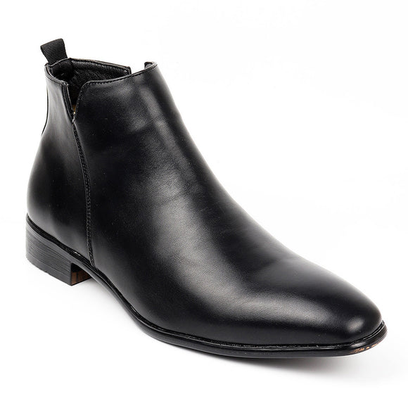 Botas Tobilleras de Punta Cuadrada para Hombre
