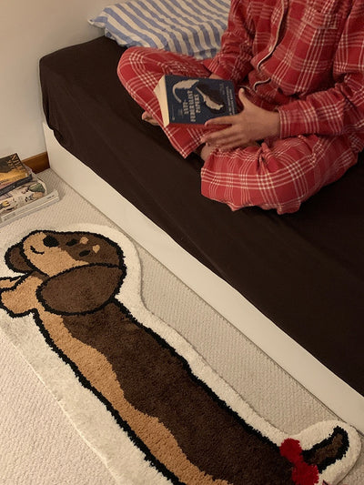 Tapete Perro Salchicha Extra Grueso con Felpa para Sala y Dormitorio - Image 10