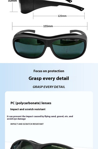 Gafas de Protección Fotónica Anti-Destello para Soldadura - Image 6