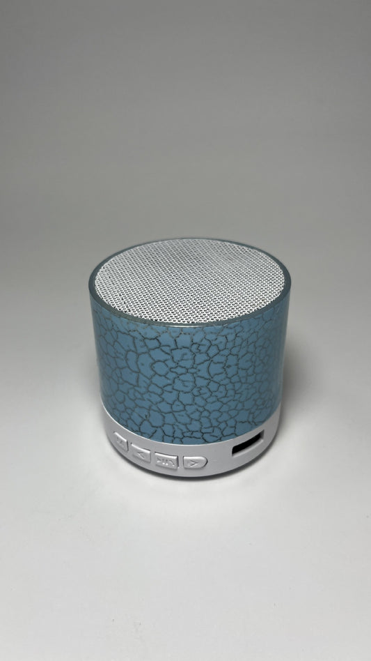 Parlante Bluetooth Portátil A9 Mini con Subwoofer y Luz LED