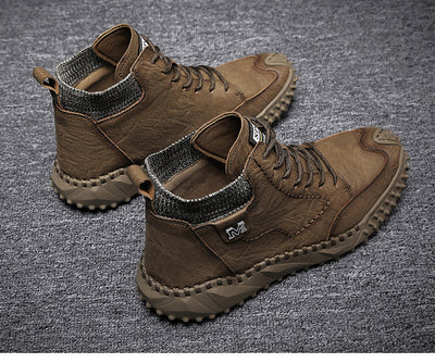 Botas Casuales de Cuero con Plataforma y Caña Alta - Image 9