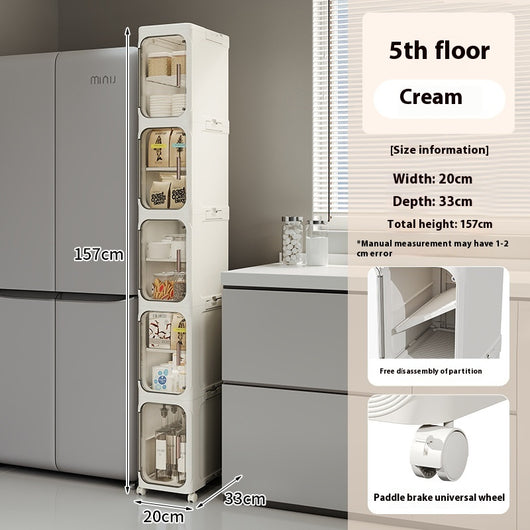 Gabinete Organizador Plegable Multifuncional para Baño - Image 13