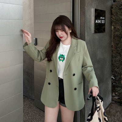 Traje Casual Coreano Antiarrugas en Gabardina - Image 3
