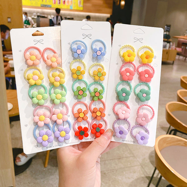 Set de 10 Bandas Elásticas Suaves para Bebés y Niños