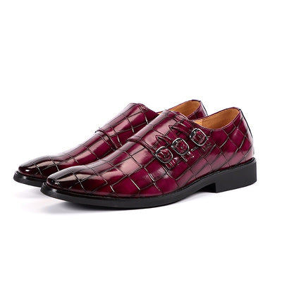 Zapatos de Cuero Ejecutivos Transpirables Talla Grande Hombre - Image 7
