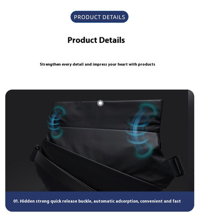Bolsa de Pecho de Gran Capacidad PVC para Ciclismo y Aventura - Image 11