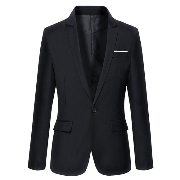 Traje Casual Slim Fit Coreano para Profesionales