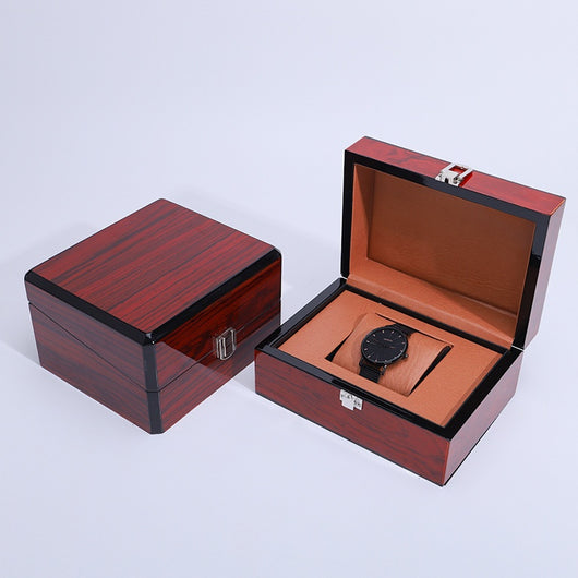 Caja de Almacenamiento y Exhibición para Relojes en Madera Lacada - Image 4