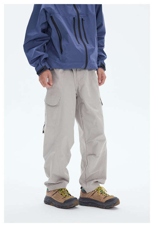 Pantalones Cargo Cómodos de Fibra Química para Hombre - Image 21