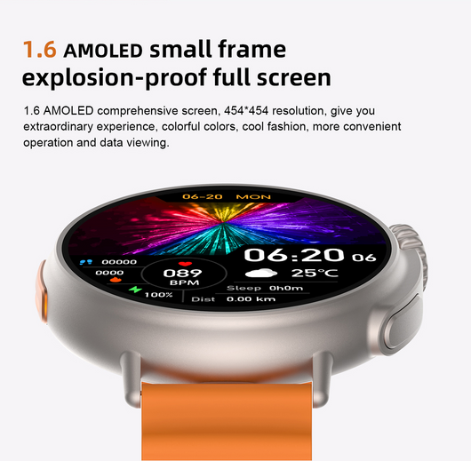 Reloj Inteligente AMOLED 1.6" Llamadas Bluetooth - Image 12