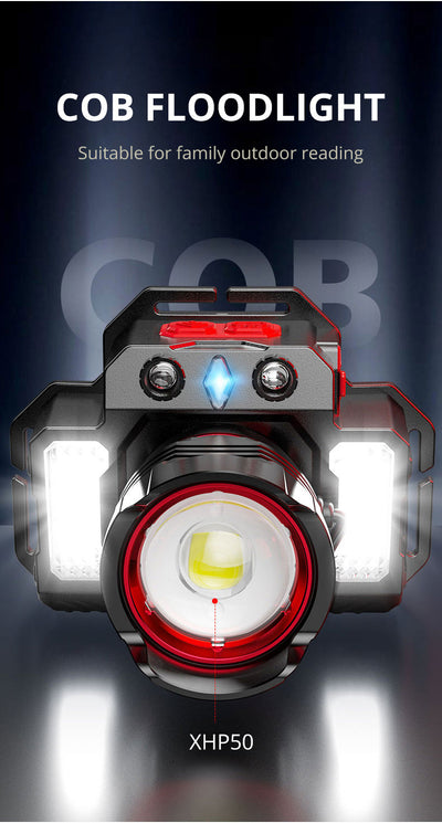 Lámpara Frontal LED de Inducción Automática para Exterior - Image 12