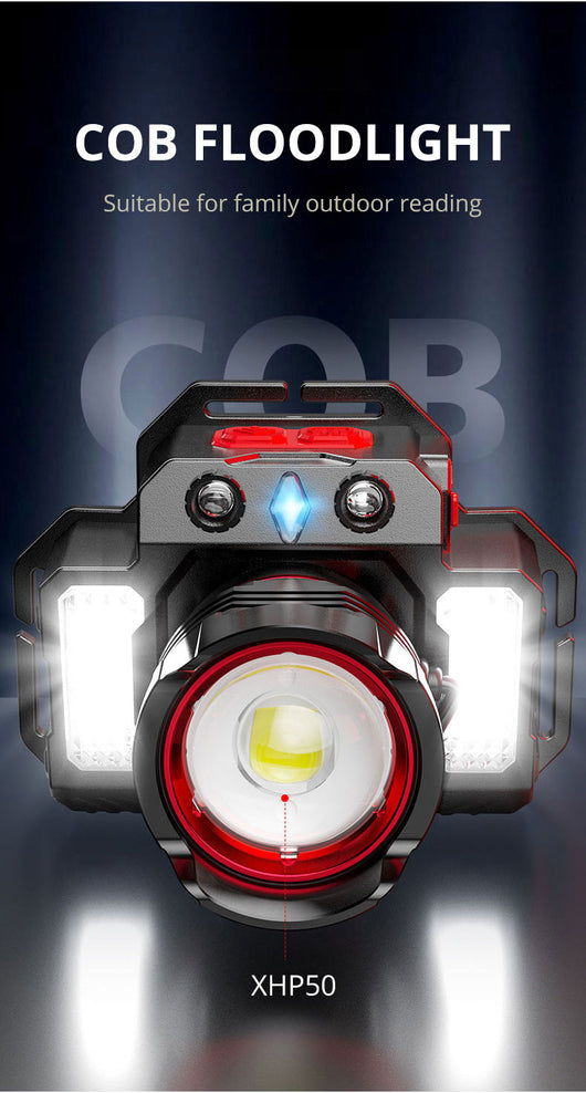 Lámpara Frontal LED de Inducción Automática para Exterior - Image 12