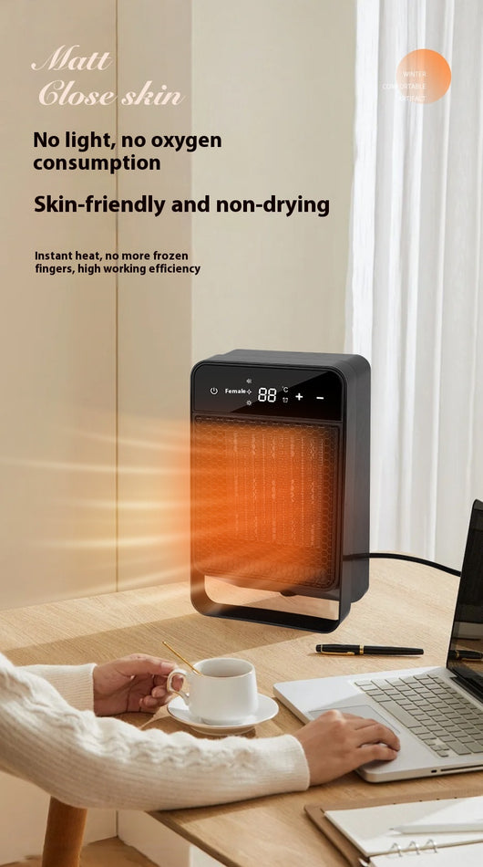 Calefactor Digital de Escritorio con Pantalla Táctil y Control Inteligente - Image 21