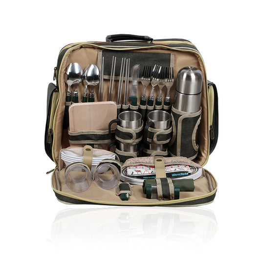 Juego de Vajilla para Picnic 4 Personas - Bolsa Completa para Exteriores - Image 7