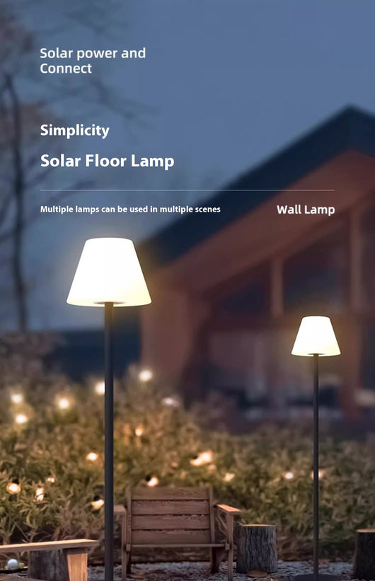 Lámpara Solar Giratoria para Patio y Jardín - Image 10