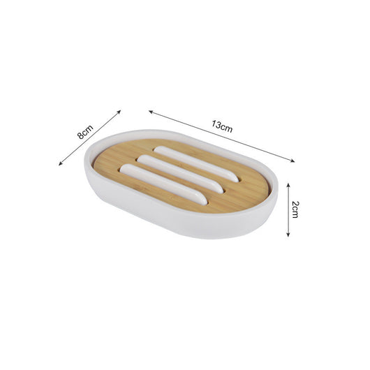Dispensador de Pañuelos con Cubierta de Bambú Impermeable para Cocina - Image 5