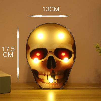 Luces LED Decorativas para Halloween - Figuras de Calabaza, Araña y Calavera - Image 18