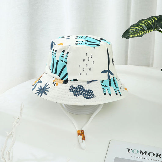 Gorro de Sol para Niño y Niña con Ala Ancha y Estampado de Dinosaurios - Image 10