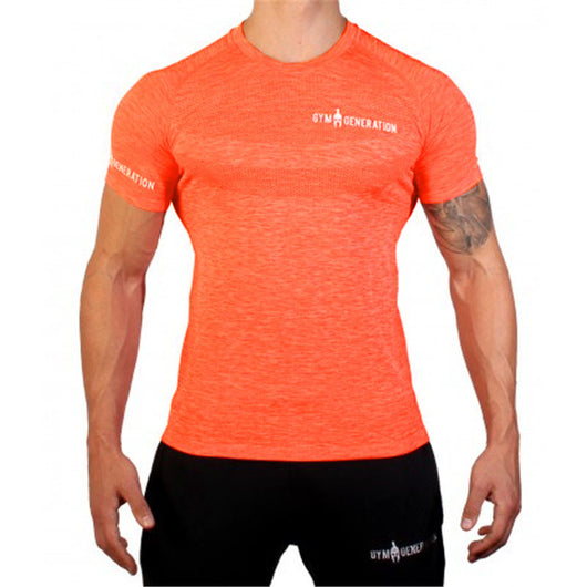 Camiseta Deportiva para Correr Hombre Verano - Transpirable y Elástica - Image 4