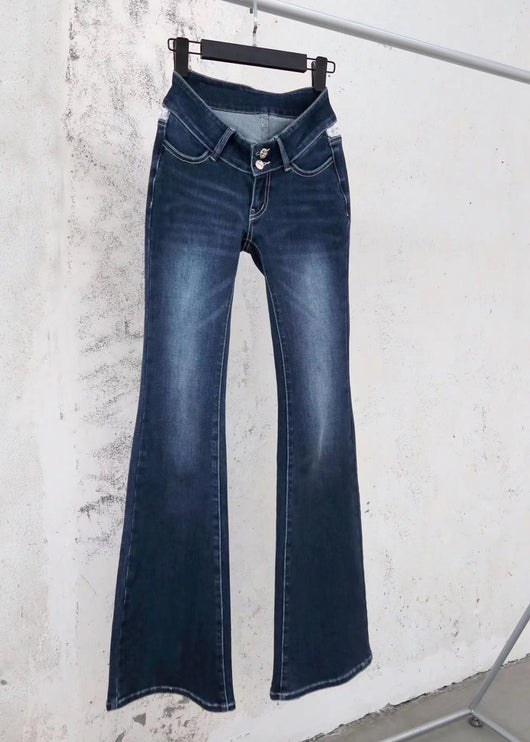 Jeans Acampanados Cintura Baja con Strass Efecto Oscuro - Image 14