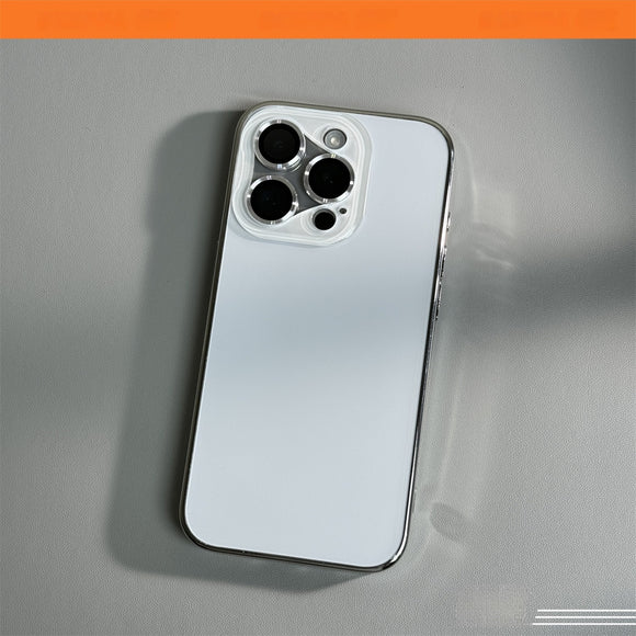 Funda de Celular Cristal Esmerilado con Protección Antigolpes y Bordes Suaves