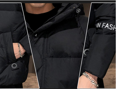 Chaqueta Corta de Invierno para Hombre en Algodón Estilo Workwear - Image 5