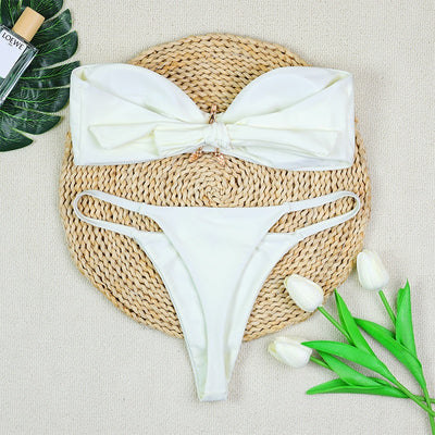 Bikini Sexy Escotado con Tirantes Ajustables y Cintura Baja - Image 24