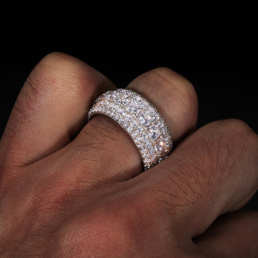 Anillo de Plata Esterlina 925 con Mosonita - Image 12