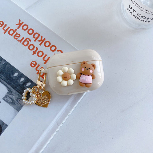 Funda de Silicona Floral 3D Osito Generaciones - Diseño Exclusivo - Image 9