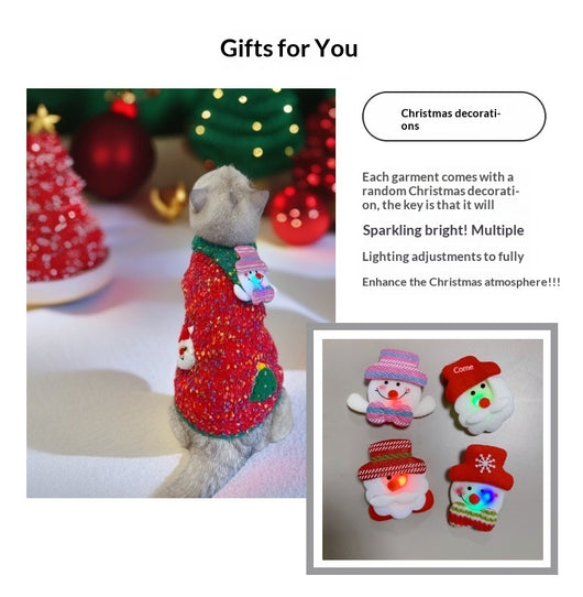 Suéter Navideño para Mascotas - Abrigo Cálido Otoño Invierno - Image 9