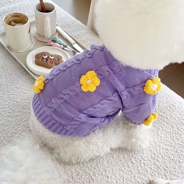 Ropa para Perros con Estampado Floral - Moda y Personalidad