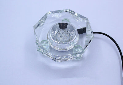 Base Luminosa LED de Cristal con Luz Multicolor - Image 10