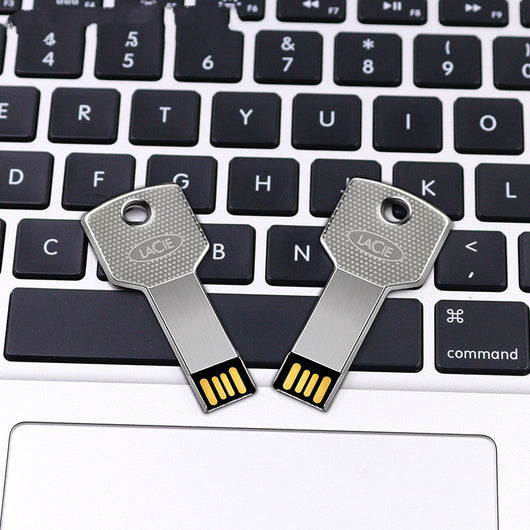 Memoria USB Metálica Ultrafina Resistente al Agua con Anillo de Seguridad - Image 8