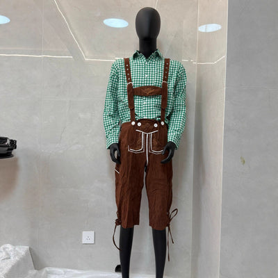 Peto de Cuadros para Festivales de Cerveza - Estilo Tradicional Hombre - Image 10