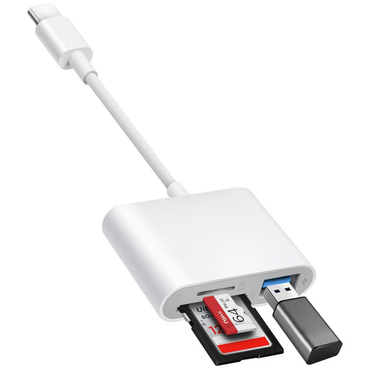 Lector Multifunción 3 en 1 para Tarjetas de Memoria, USB y TF - Image 6