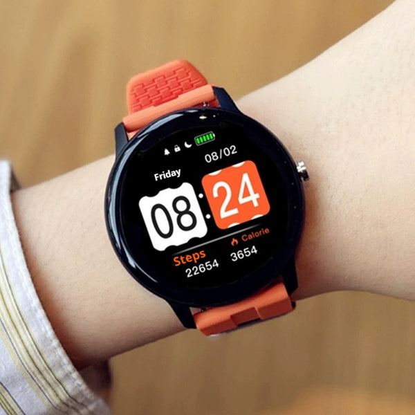 Pulsera Deportiva Inteligente con Pantalla Táctil - Monitor de Frecuencia Cardíaca y Podómetro