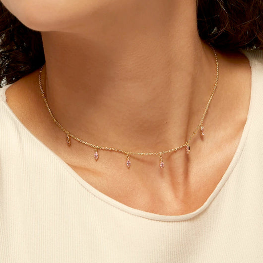Collar de Plata Esterlina con Circón para Mujer - Image 5