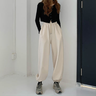 Pantalones Holgados de Cintura Ajustable para Descanso - Image 11