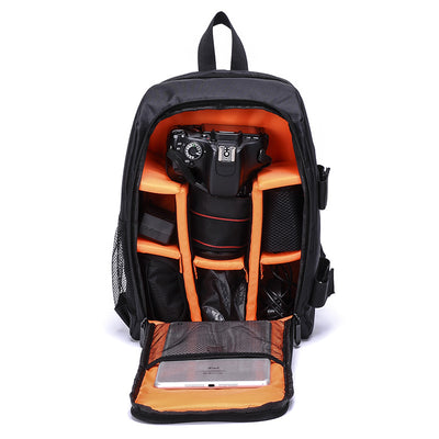 Mochila Resistente al Agua para Cámara y Laptop - Image 4