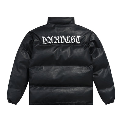 Chaqueta de Algodón con Bordado de Cocodrilo y Letras para Hombre - Image 4