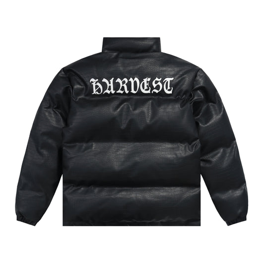 Chaqueta de Algodón con Bordado de Cocodrilo y Letras para Hombre - Image 4