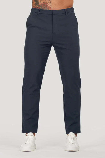 Pantalones de Vestir Casuales Lisos para Hombre - Multiusos Ejecutivos - Image 8
